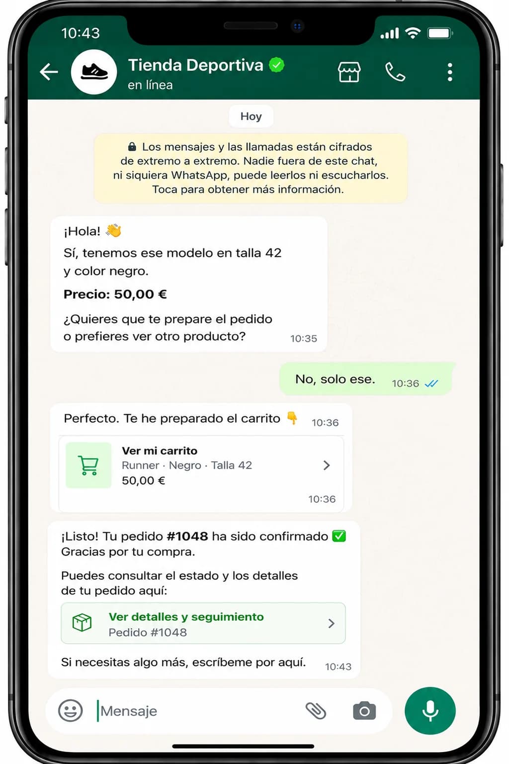 El seguimiento vuelve a WhatsApp